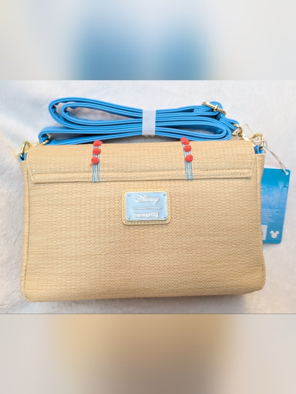 Low Start 🔥 Loungefly Disney Zootopia 2 Tropical Embroidered Crossbody Bag NWT - Picture 5 of 6